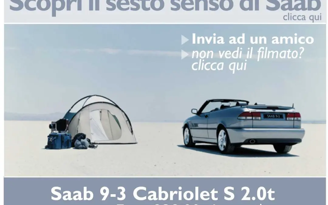 FormatiOriginali e Saab lanciano lo spot per il web