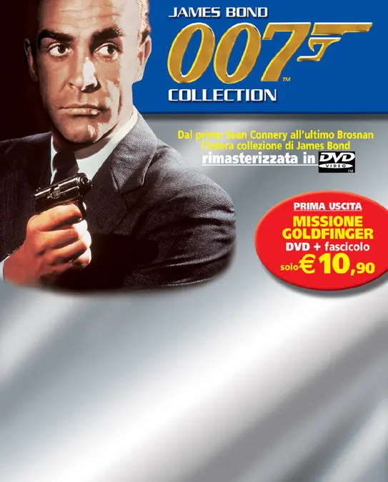Fabbri Editori celebra i quarant’anni di James Bond in Italia con la raccolta in dvd dell’intera collezione