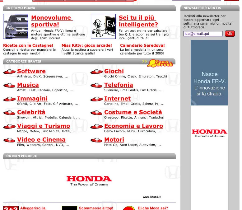 La casa automobilistica sceglie Tuttogratis 

per la propria campagna interamente online