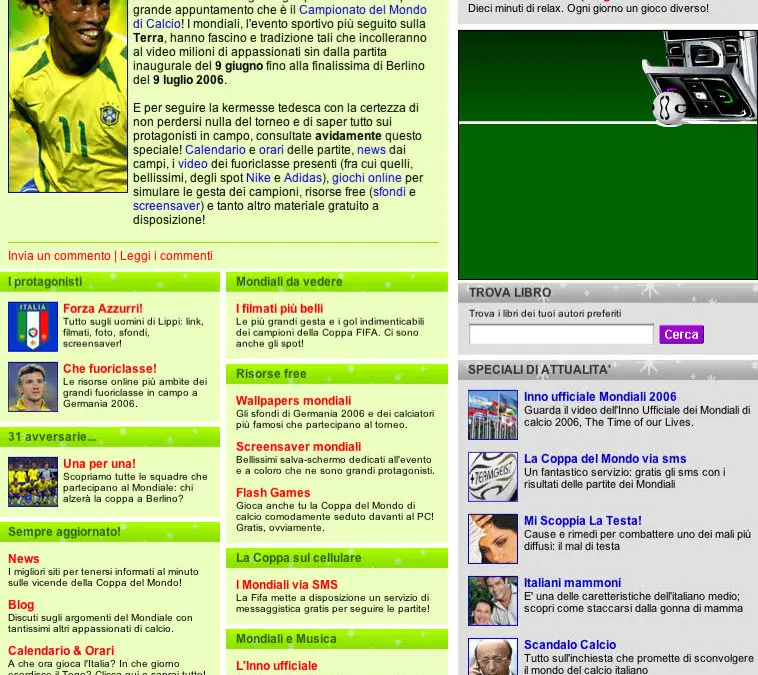 I mondiali si giocano su Tuttogratis.it