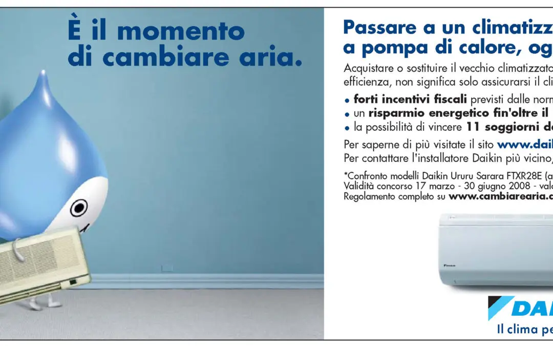 Daikin invita a cambiare aria
