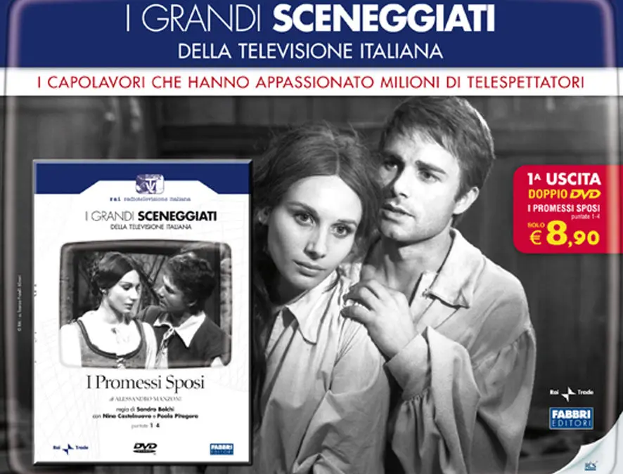 ‘I Grandi Sceneggiati della Televisione Italiana’ in Dvd 
con Rai Trade e Fabbri Editori