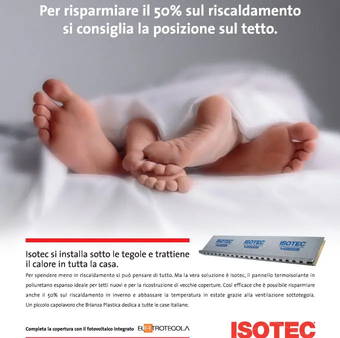 DAL LETTO AL TETTO! 
LA NUOVA CAMPAGNA DI BRIANZA PLASTICA