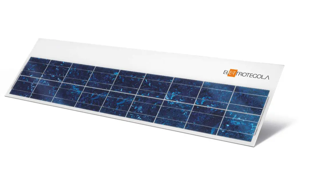 Brianza Plastica migliora Elettrotegola, il sistema fotovoltaico 

integrato