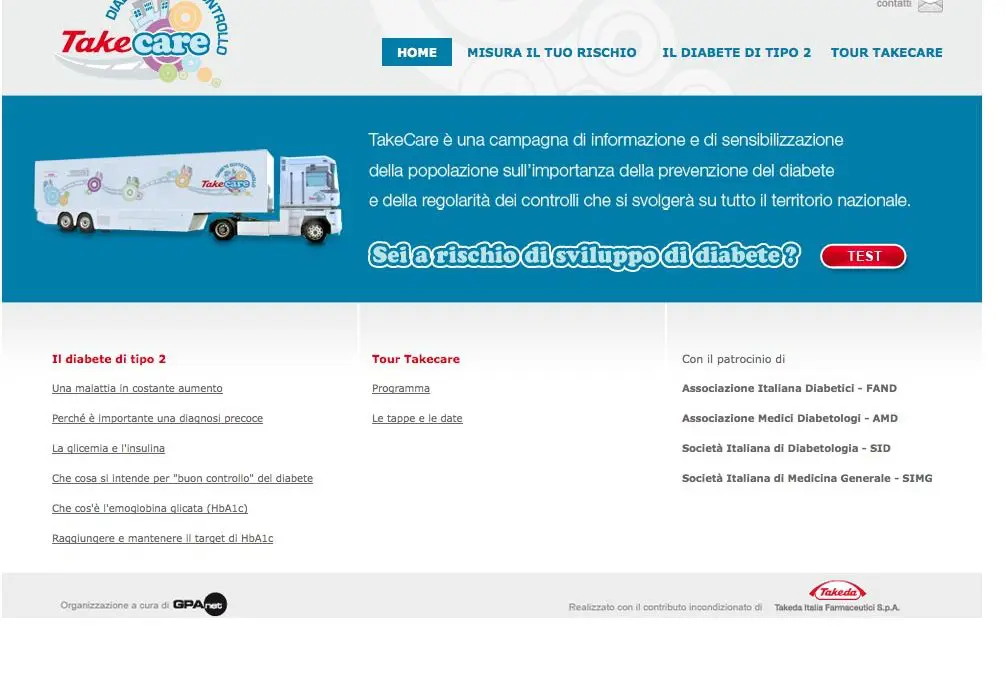 Un sito e un test online per calcolare il rischio di sviluppare il diabete di tipo 2