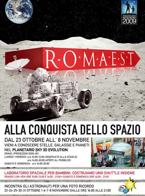 Romaest “alla conquista dello spazio”