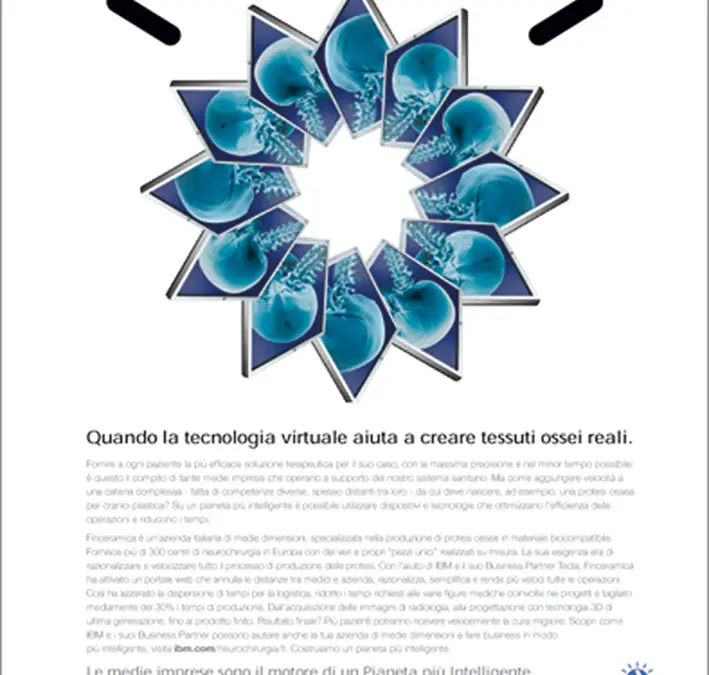 La “smarter healthcare” di Finceramica protagonista della nuova campagna IBM firmata da Ogilvy