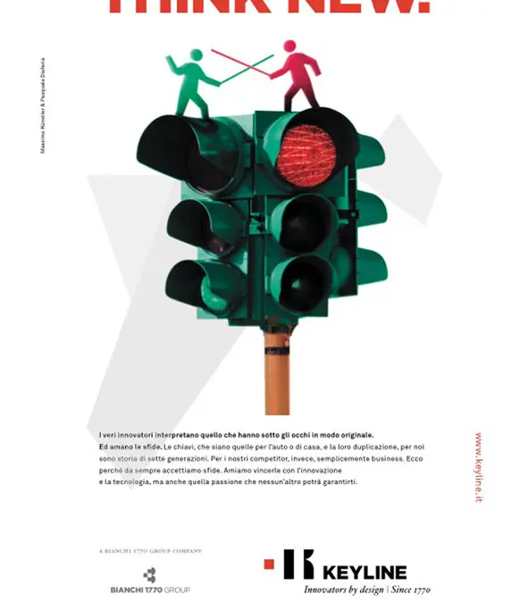 “THINK NEW”: una campagna stampa globale accompagna il rebranding di Keyline