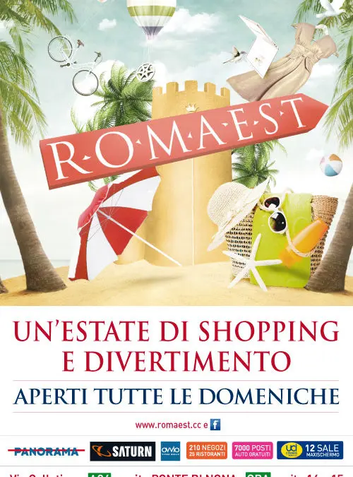 A Romaest un agosto di shopping e divertimento