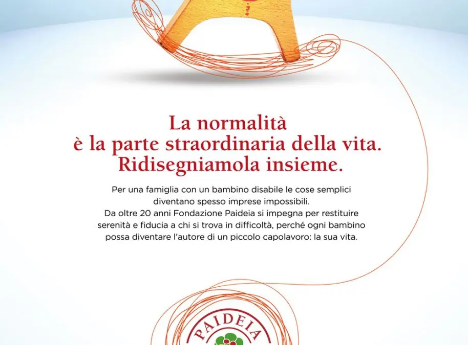 Acqua Group lancia la prima campagna di Fondazione Paideia Onlus