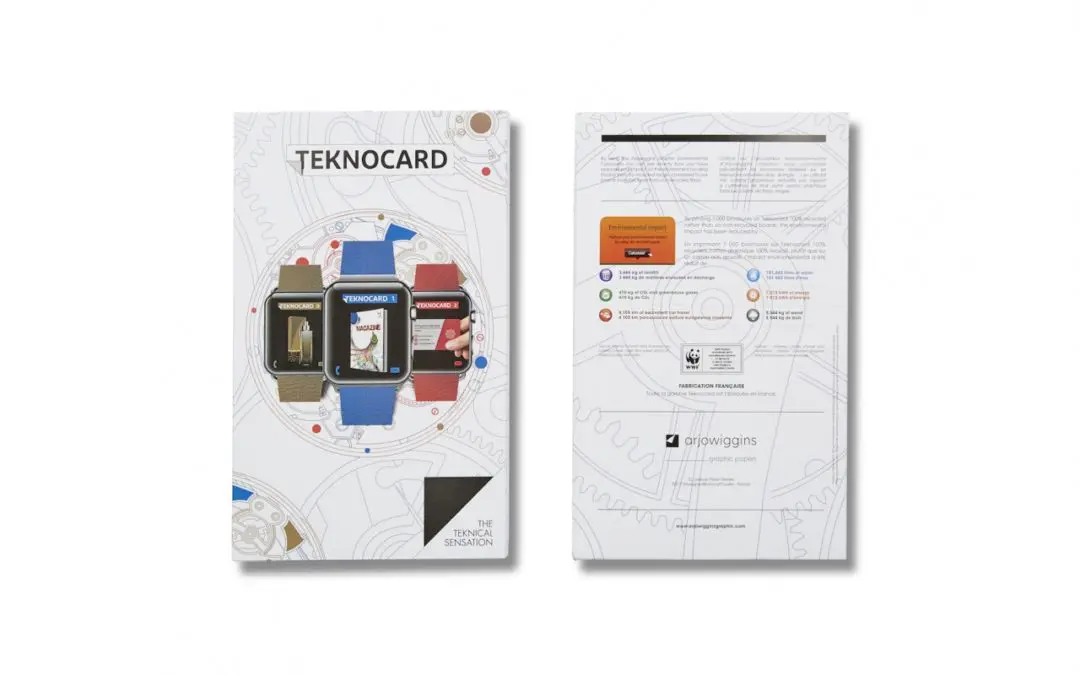Teknocard, il nuovo cartoncino ecosostenibile extra bianco di Arjowiggins Graphic studiato per l’editoria, la cosmesi e il food