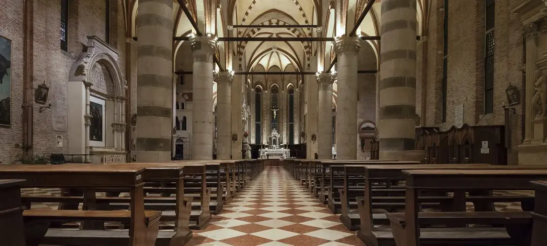 Targetti: nuova luce per la Chiesa Conventuale di San Lorenzo a Vicenza