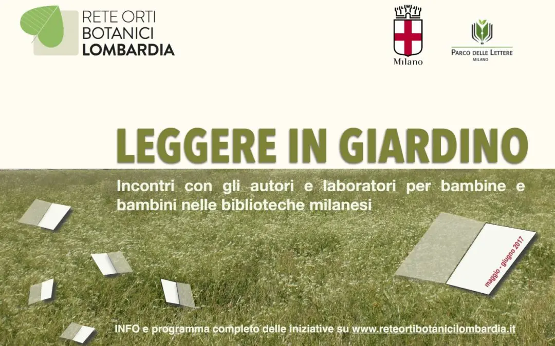 La Rete degli Orti botanici invita a “Leggere in giardino” nelle biblioteche milanesi
