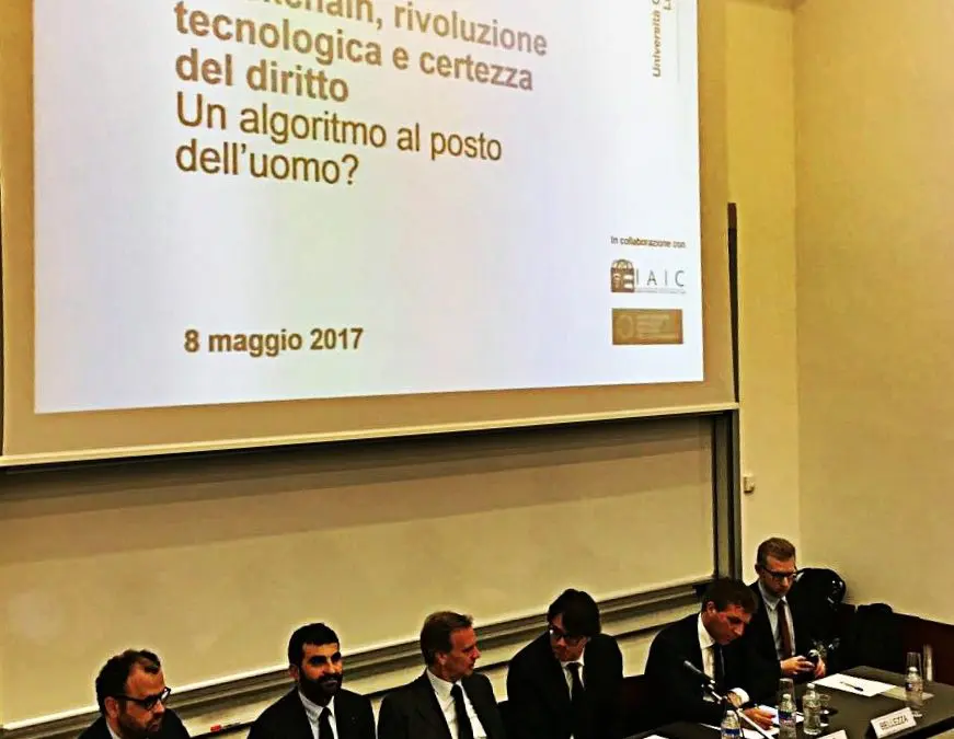 Blockchain, tutti i rischi delle transazioni online:
Bocconi e Federnotai presentano il manifesto “Smart contract and blockchain”
