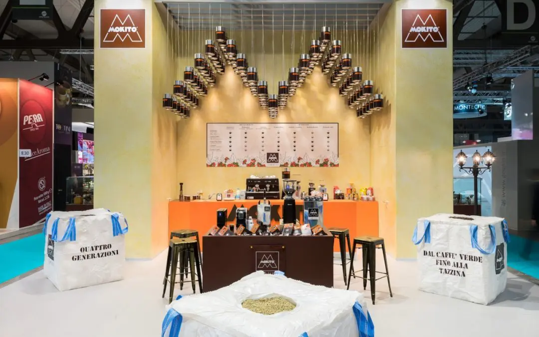 HIT architects progetta lo stand 2.0 per Mokito a Host 2017