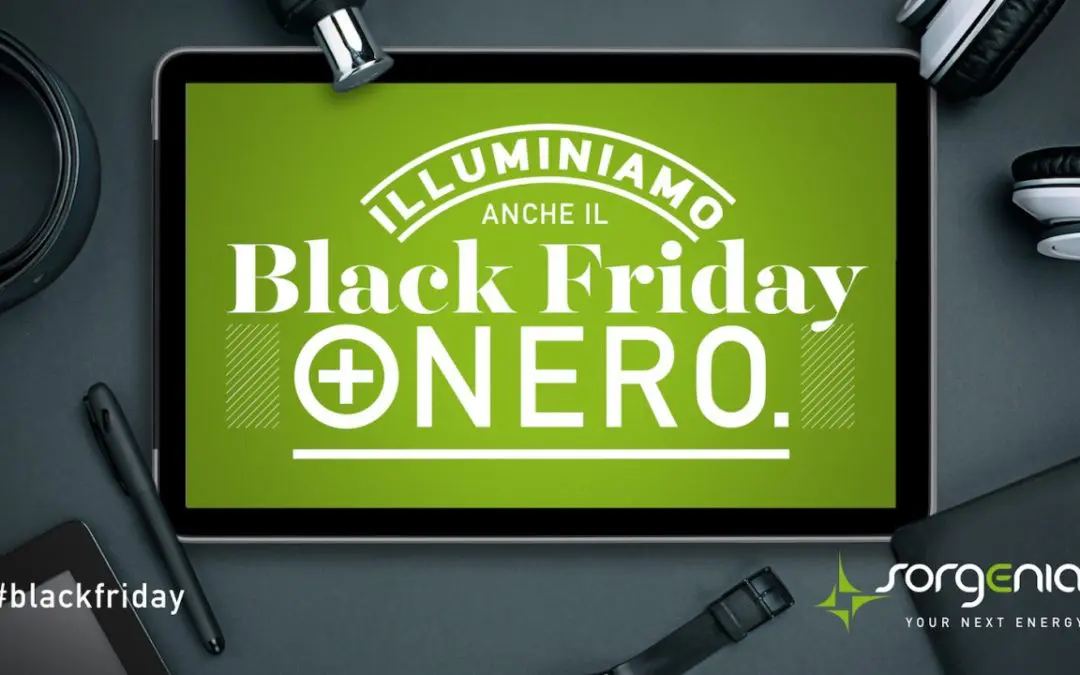 Sorgenia illumina il Black Friday