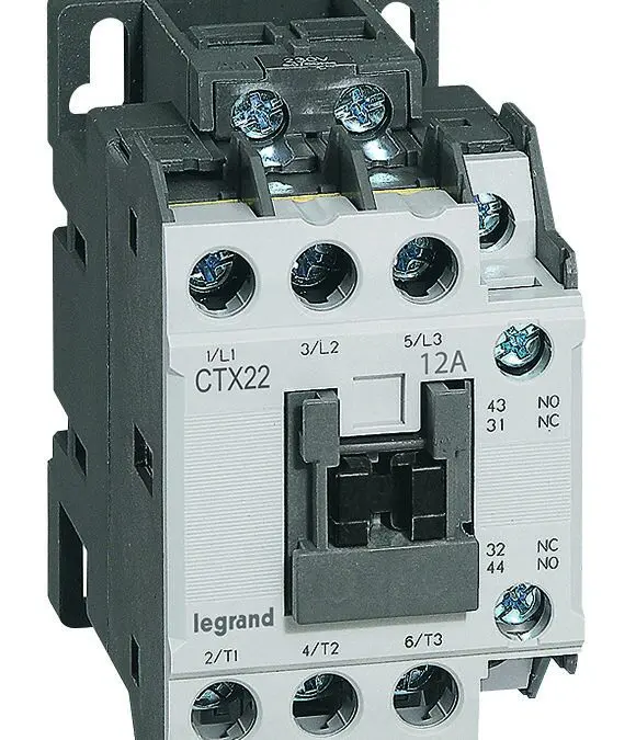 Contattori e salvamotori MPX3 e CTX3 Legrand: prestazioni senza compromessi