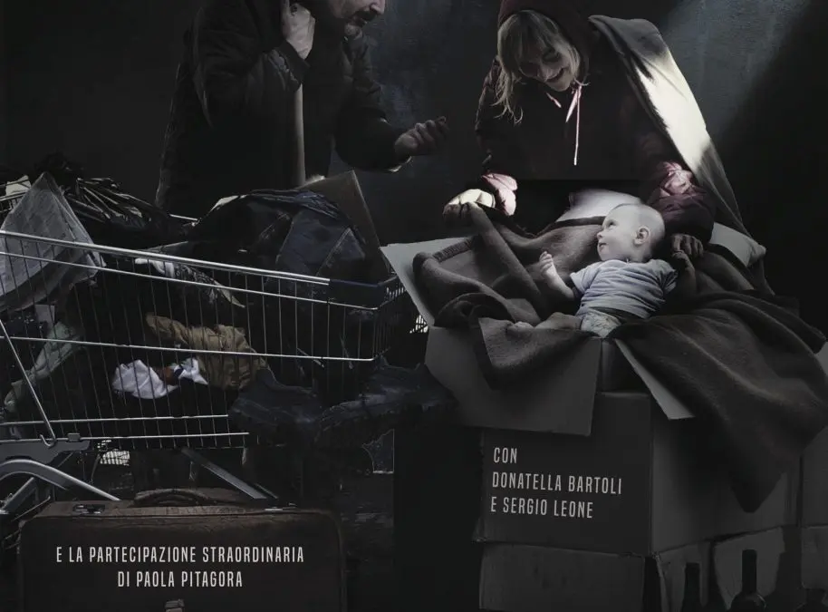 Il film sugli homeless Pane dal cielo al Festival Mangiacinema di Salsomaggiore Terme, con la consegna di un premio a Paola Pitagora