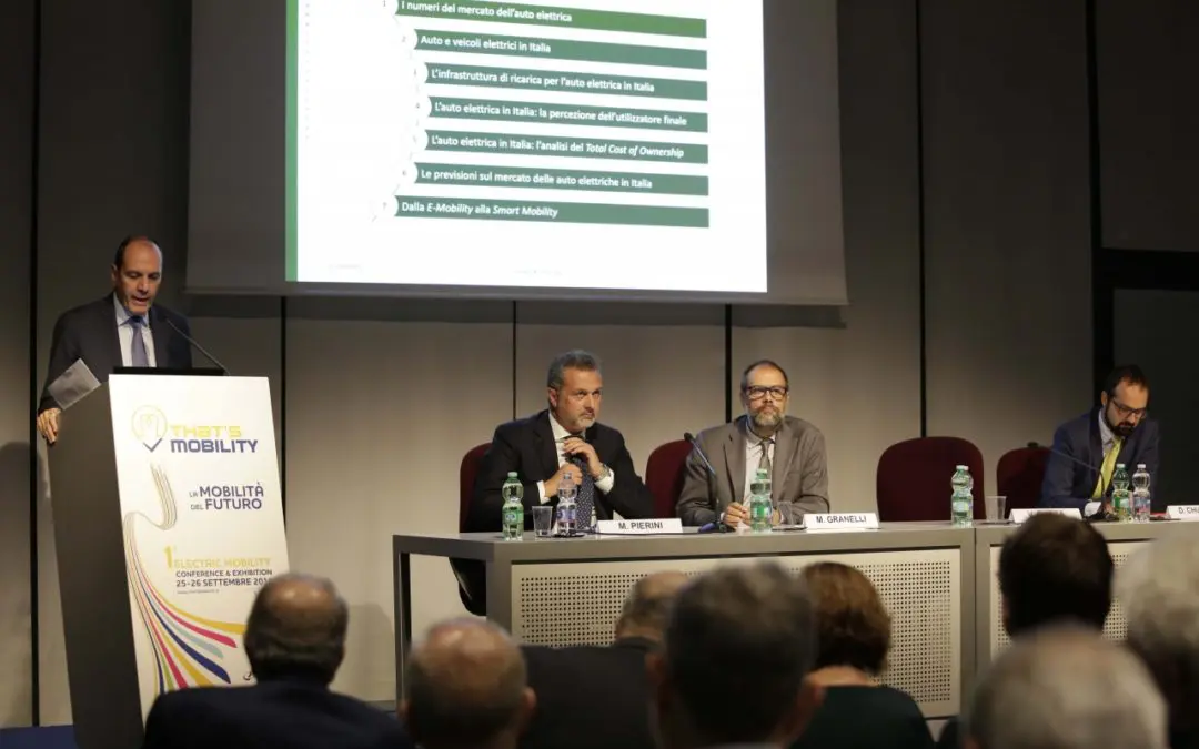 Italia, anno 2030: 7,5 milioni di veicoli elettrici circolanti e un volume di investimenti pari a 61 miliardi di euro.
A That’s Mobility l’Energy & Strategy Group “anticipa” gli scenari della mobilità elettrica