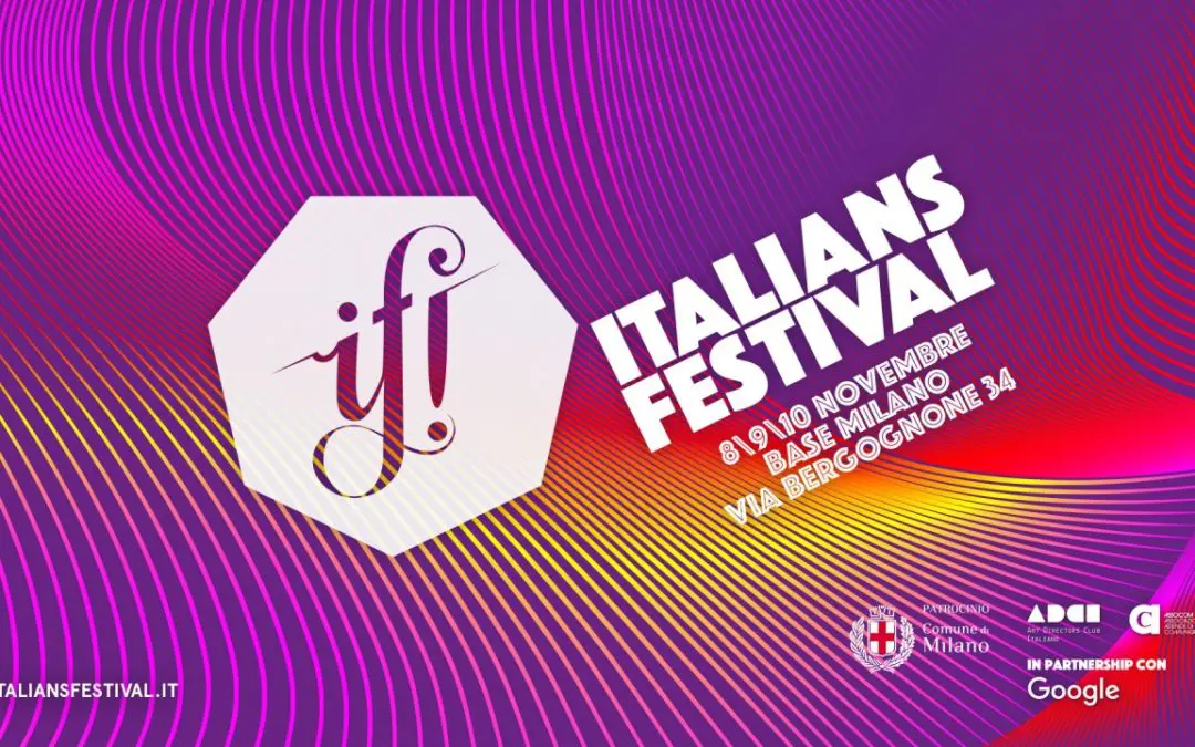 Acqua Group è Content Partner di IF! Italians Festival 2018