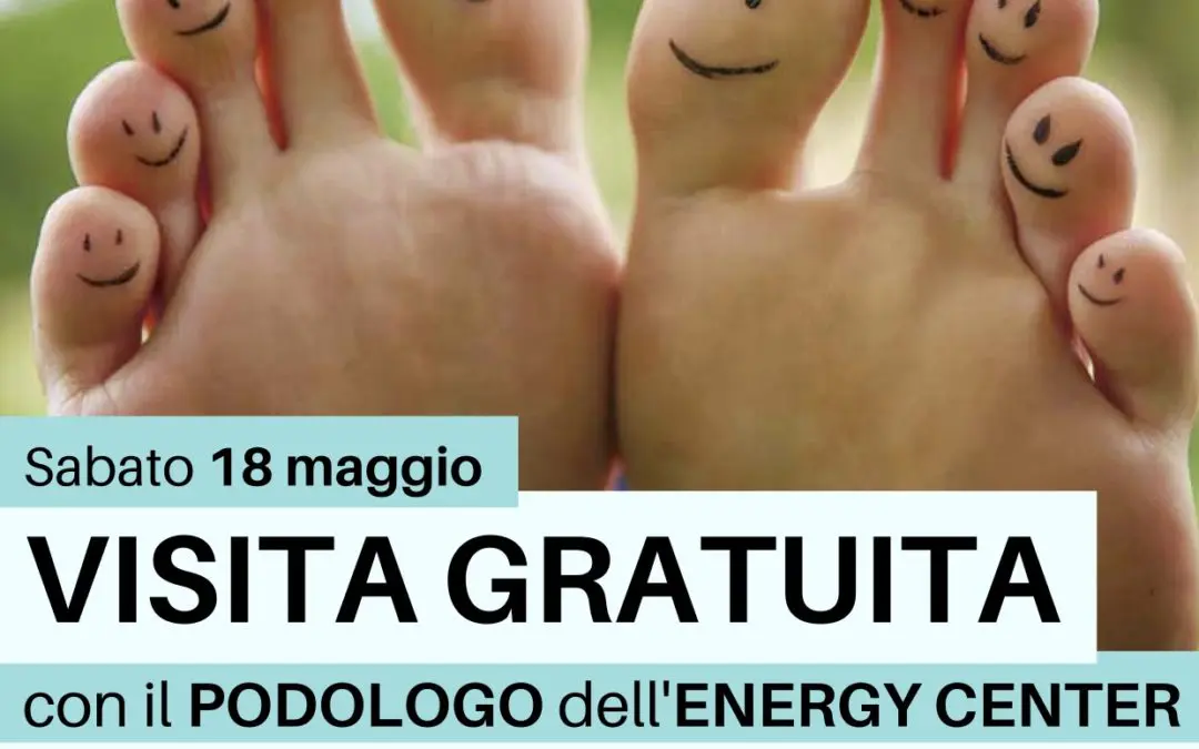 Rimettersi in forma partendo dai piedi:  il 18 maggio a Villaggio Amico visite gratuite con la nuova podologa dell’Energy Center