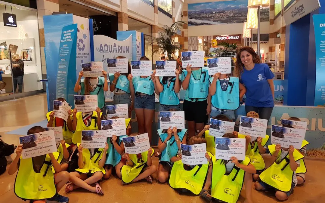 Aquarium, creature del mare:  al centro commerciale Gran Sasso prosegue con successo il progetto didattico per la difesa degli oceani