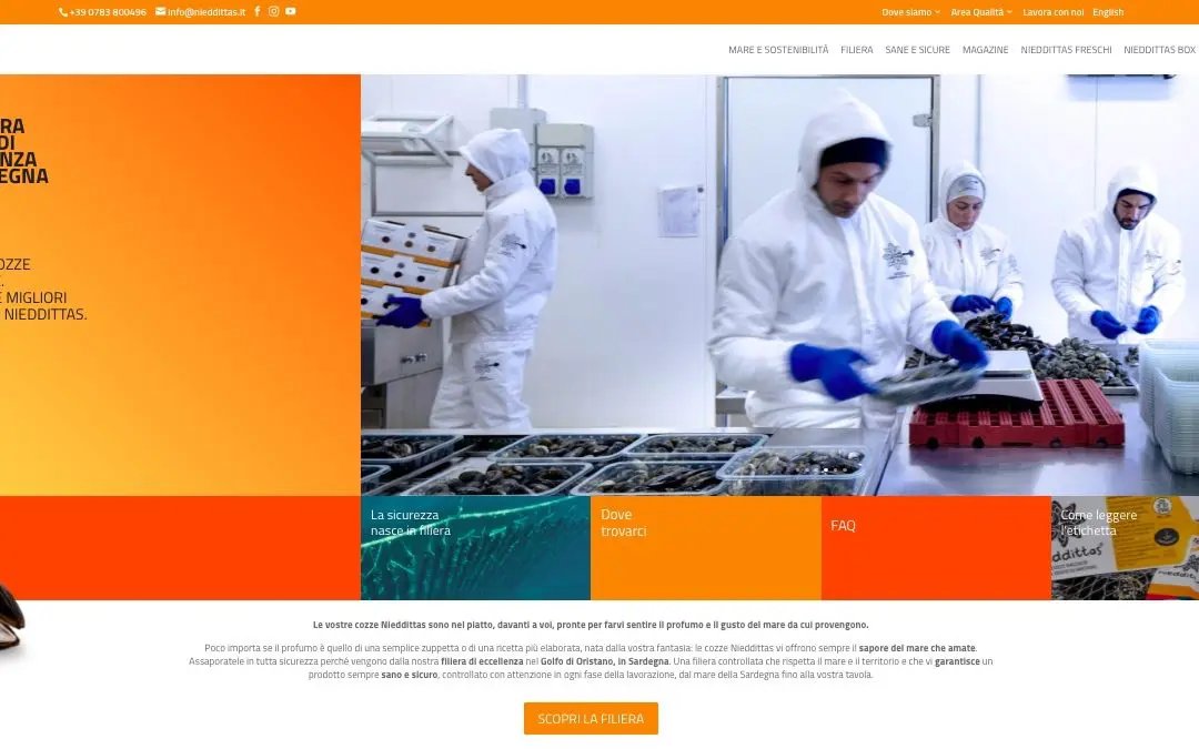 Nieddittas, un nuovo sito e un magazine online per raccontare la filiera di eccellenza del Golfo di Oristano