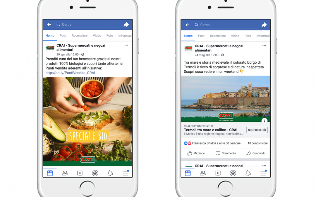 Crai: crescita di oltre il 150% di followers grazie all’attività social di IAKI
