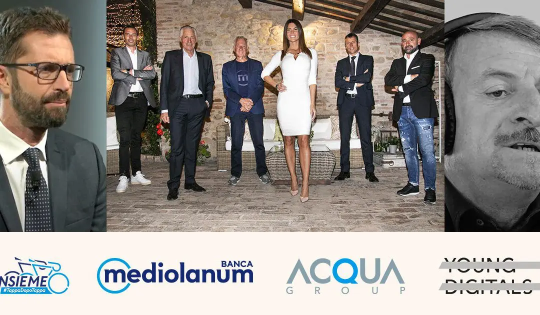 Acqua Group e Young Digitals fanno il Giro d’Italia con Banca Mediolanum