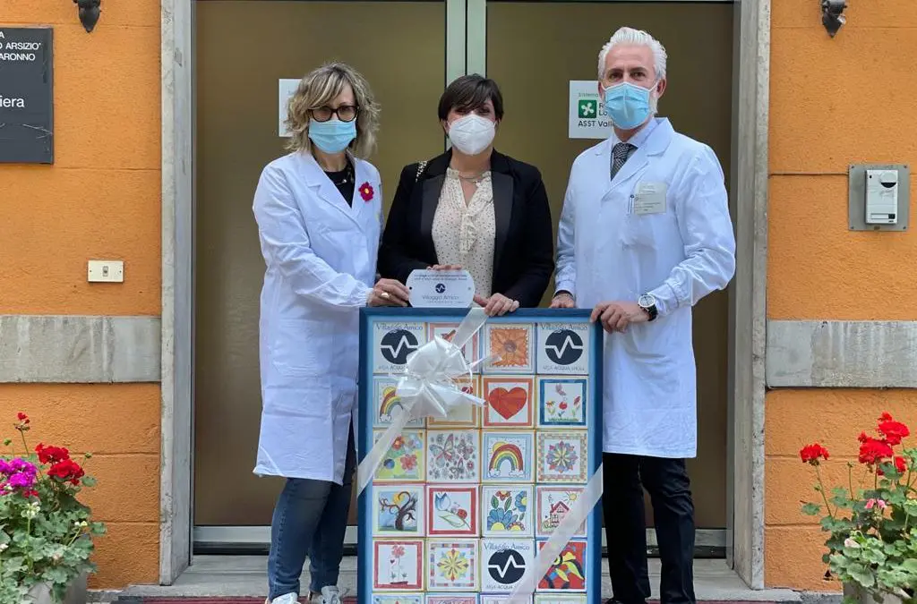 Dagli ospiti di Villaggio Amico un dono speciale dedicato a tutti gli operatori sanitari della ASST Valle Olona