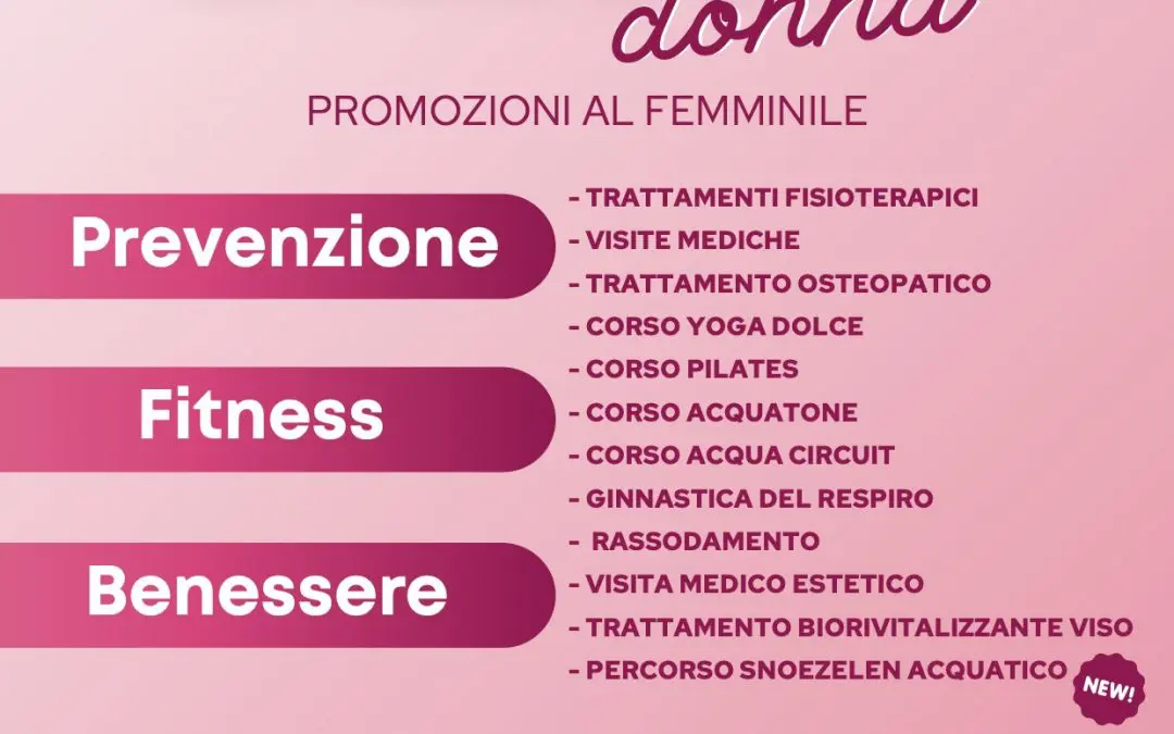 Festa della donna: all’Energy Center Villaggio Amico una settimana dedicata alla prevenzione e al benessere