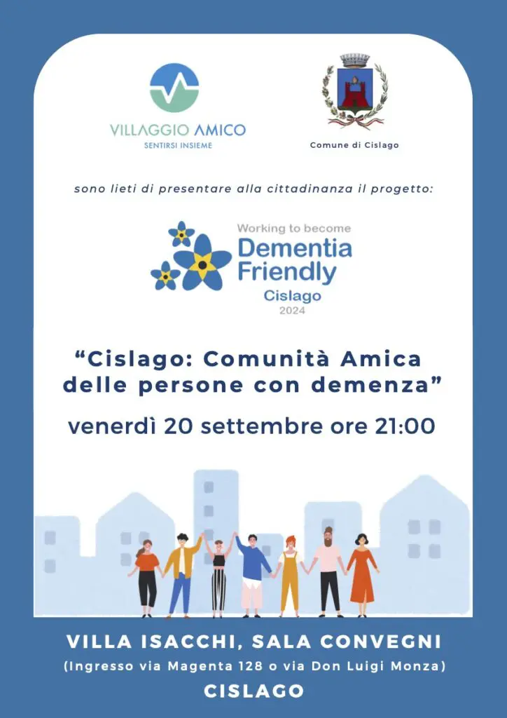 Cislago presentazione Comunita Amica