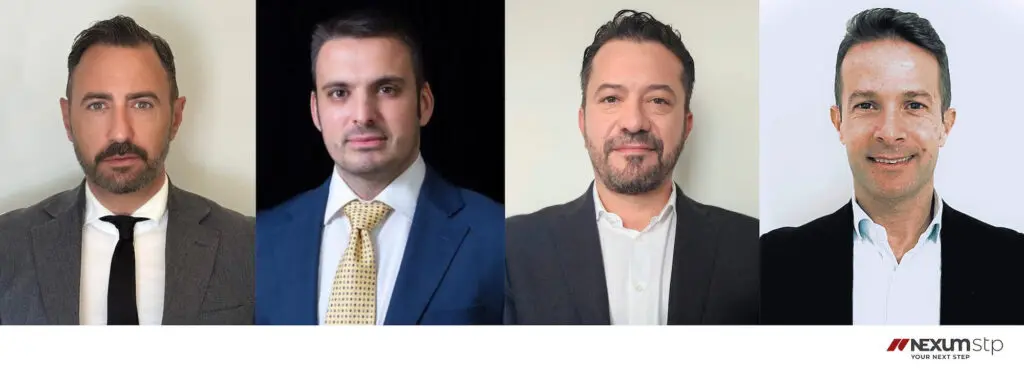 da sx. P.Boggio, M. Zuccari, R. Mantovani, M.Pittorra-Salary Partner NexumStp