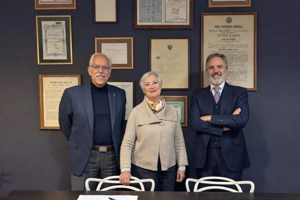 da sx. C. Vicarioli, M.A. Pistone e Massimo Nardini