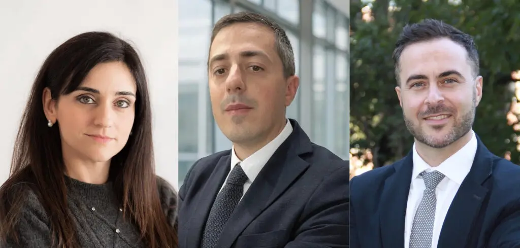 da sx. Sara Di Ninno, Lorenzo Sagulo, Oscar Genovesi