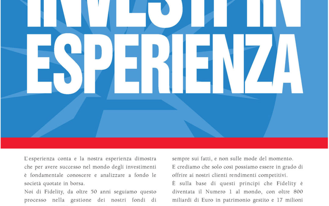 Fidelity vince nel marketing e rinnova la pubblicita’
