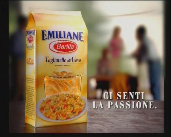 Le Tagliatelle emiliane Barilla in onda con 
Harold&Motion pictures e la creativita’ di Young&Rubicam