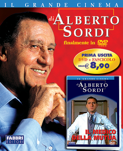 “Il grande cinema di Alberto Sordi”. Fabbri Editori celebra l’attore con una prestigiosa iniziativa.

Per la 

prima volta in edicola, dal 21 febbraio, una collana in dvd e vhs dedicata al grande e indimenticato Alberto Sordi.