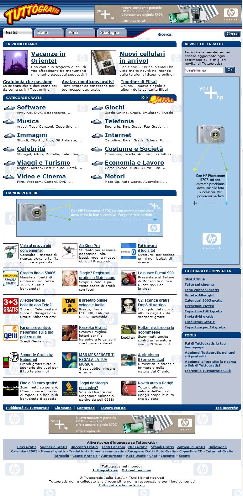 La prestigiosa marca a 

tecnologia elevata promuove in rete le macchine fotografiche digitali