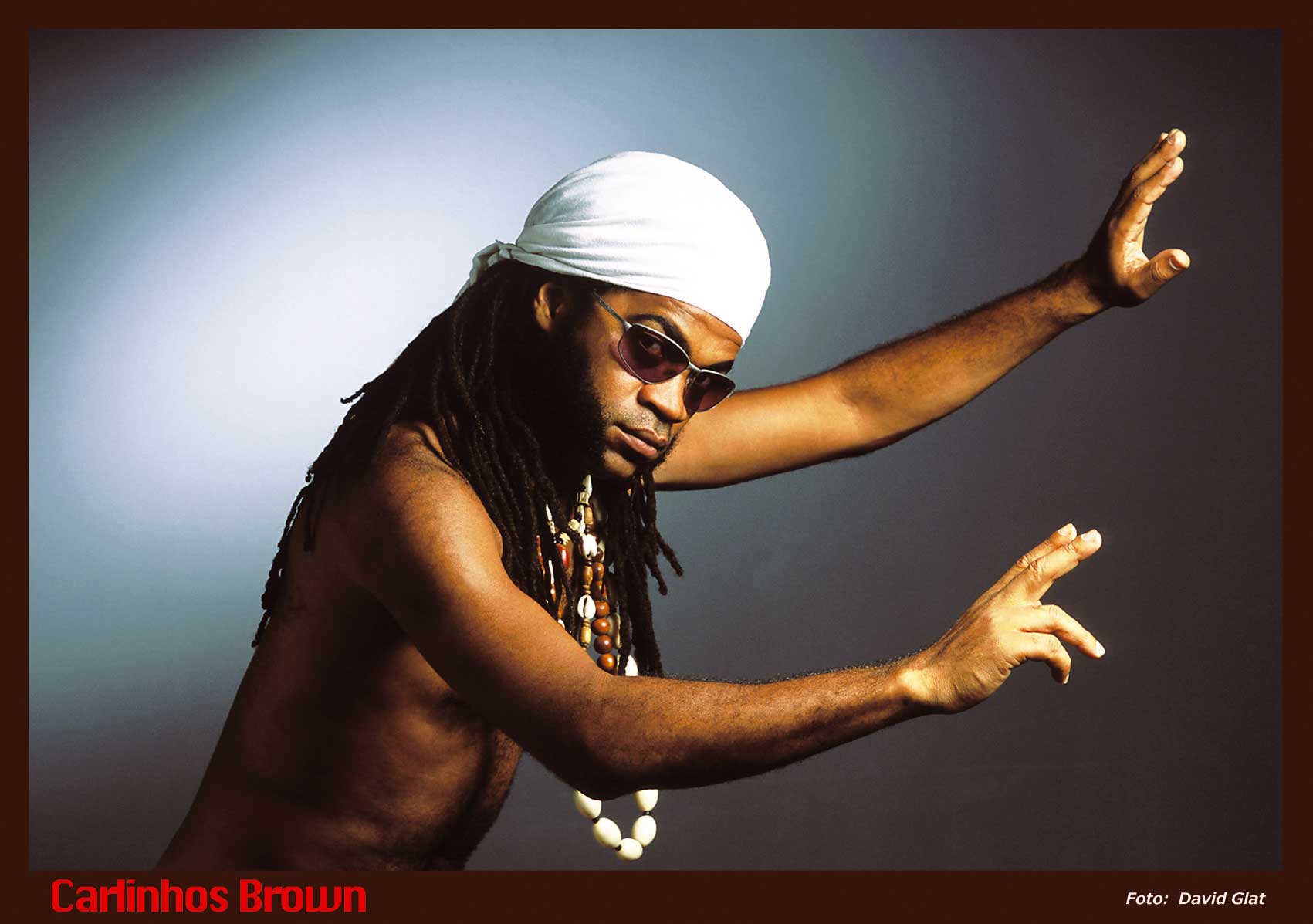 Carisma e classe: Carlinhos Brown!