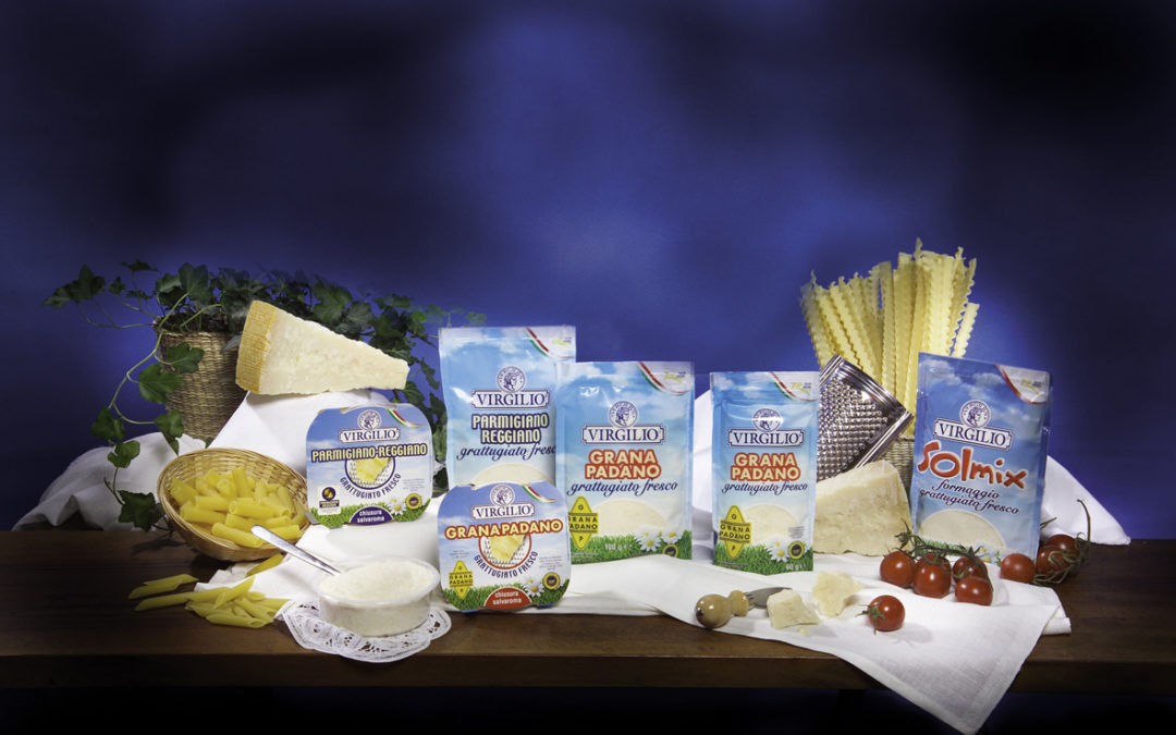 Il Consorzio Latterie Virgilio presenta due nuovi prodotti: i grattugiati freschi in ciotola e in busta e la panna 

da montare UHT