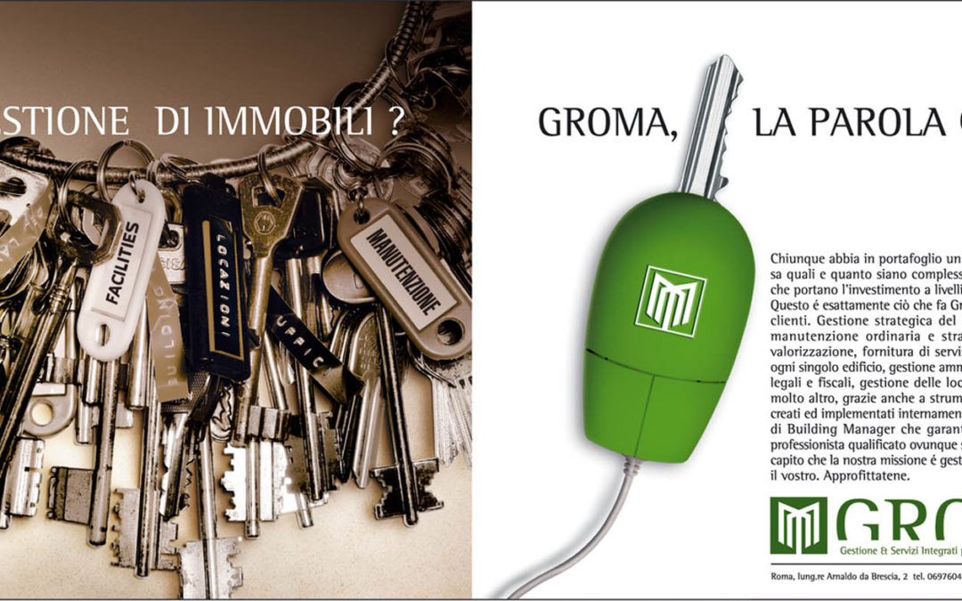 Restyling per Groma: nuovo logo e nuova campagna
