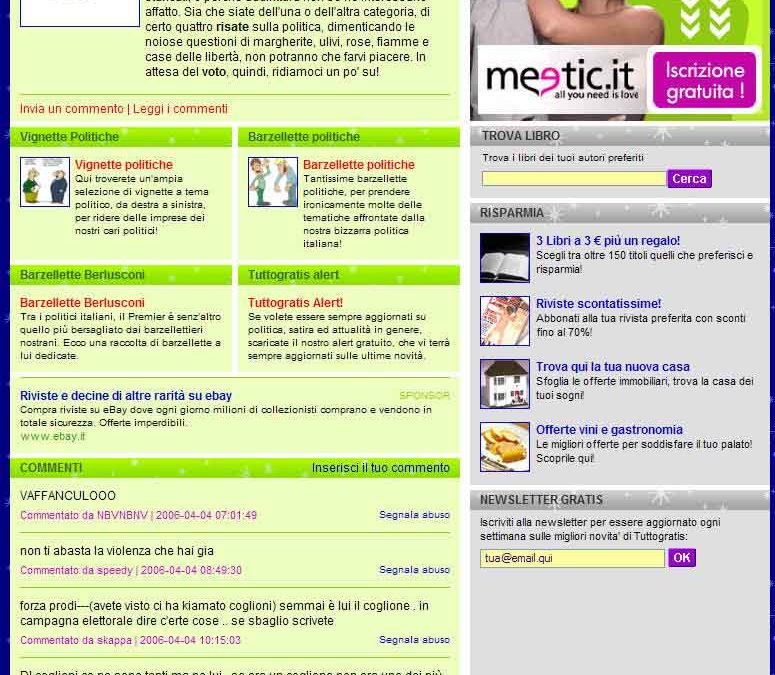 La politica è un gioco? Provalo su Tuttogratis.it