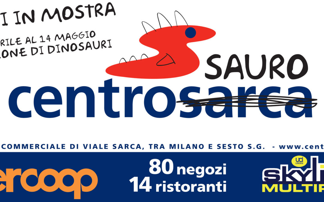 La nuova campagna pubblicitaria del Centrosarca per la Pasqua e per l’evento “Mostri in Mostra”