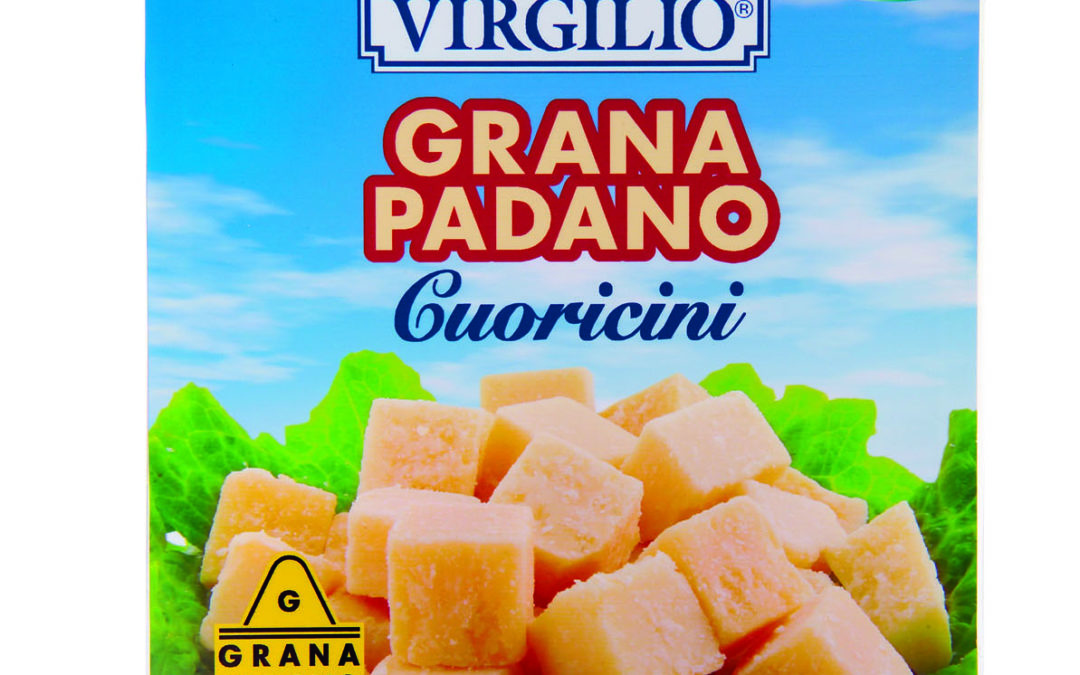 Virgilio al Cibus 2006 con tre novità per tutti i gusti: provolone, burro e grana padano in cuoricini e scaglie