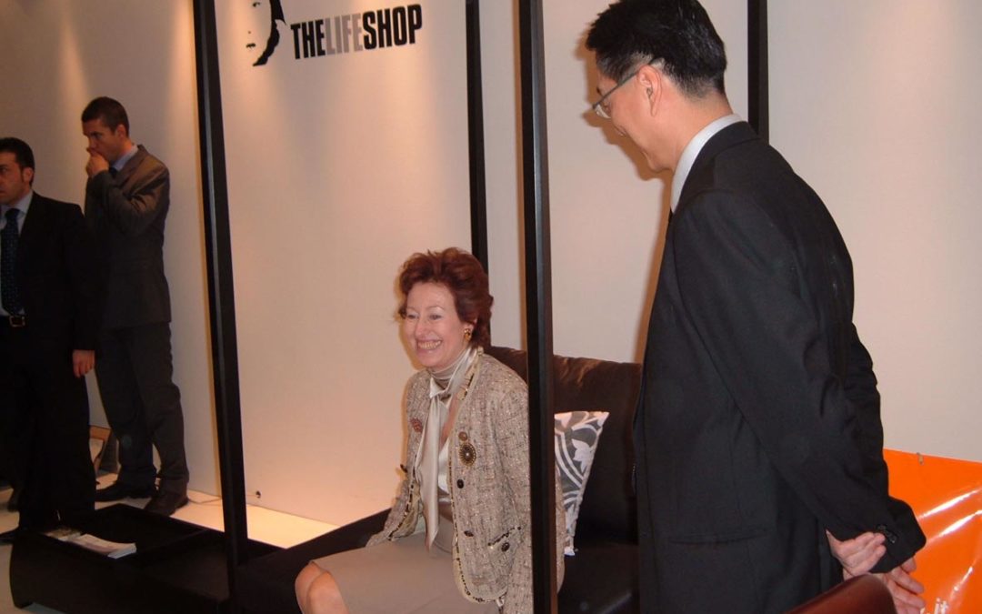 La Moratti ha incontrato Singapore al Salone del Mobile