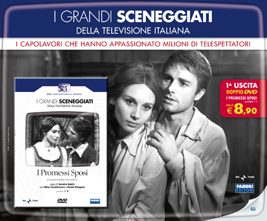 ‘I Grandi Sceneggiati della Televisione Italiana’ in Dvd 
con Rai Trade e Fabbri Editori