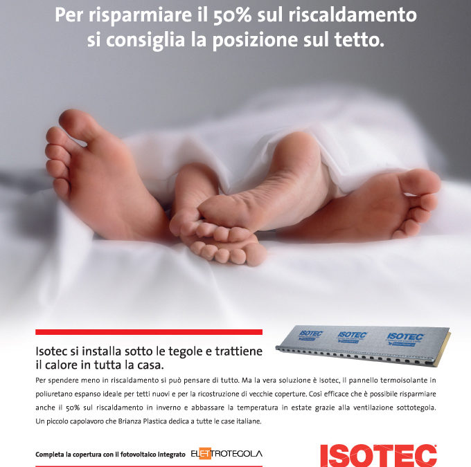 DAL LETTO AL TETTO!
LA NUOVA CAMPAGNA DI BRIANZA PLASTICA