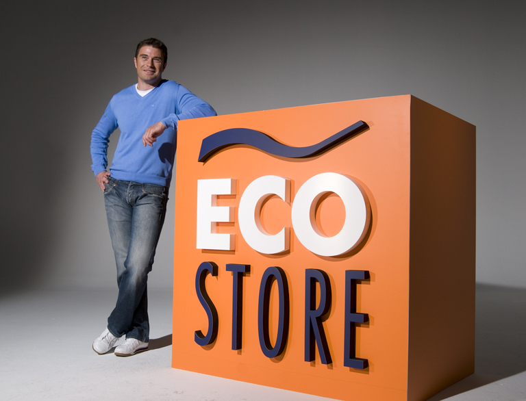 Antonio Rossi testimonial per Eco Store