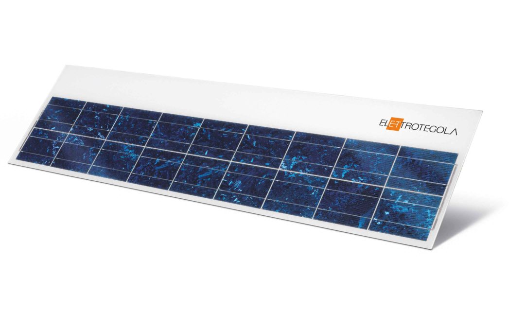 Brianza Plastica migliora Elettrotegola, il sistema fotovoltaico
integrato